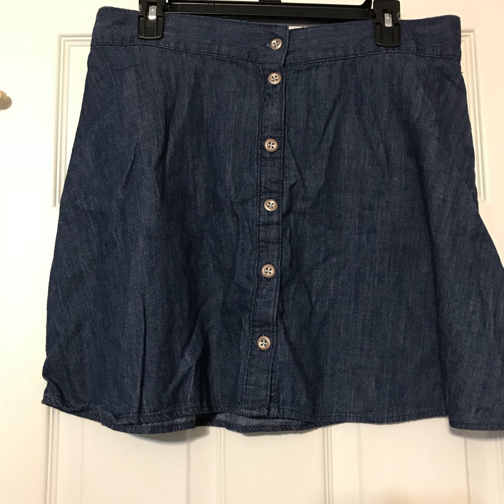 Chambray Skirt